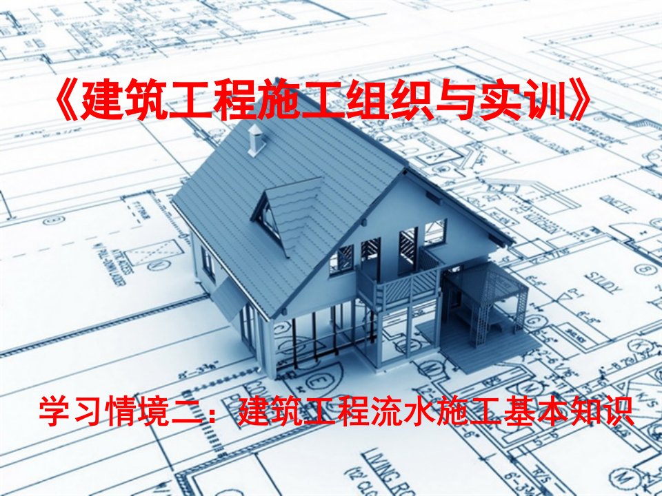 《建筑工程施工组织与实训》情景二