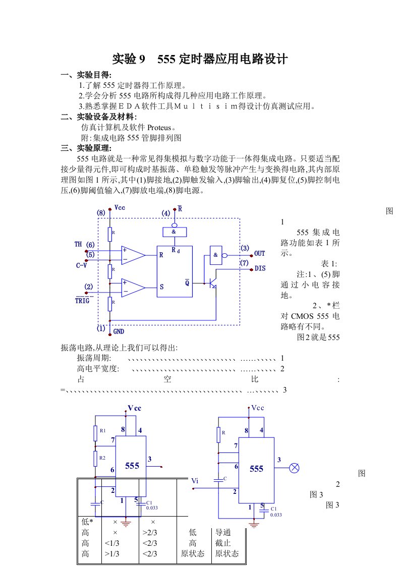 (Proteus数电仿真)555电路应用