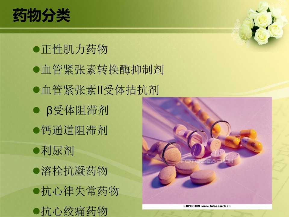 心血管疾病常用药物PPT培训课件