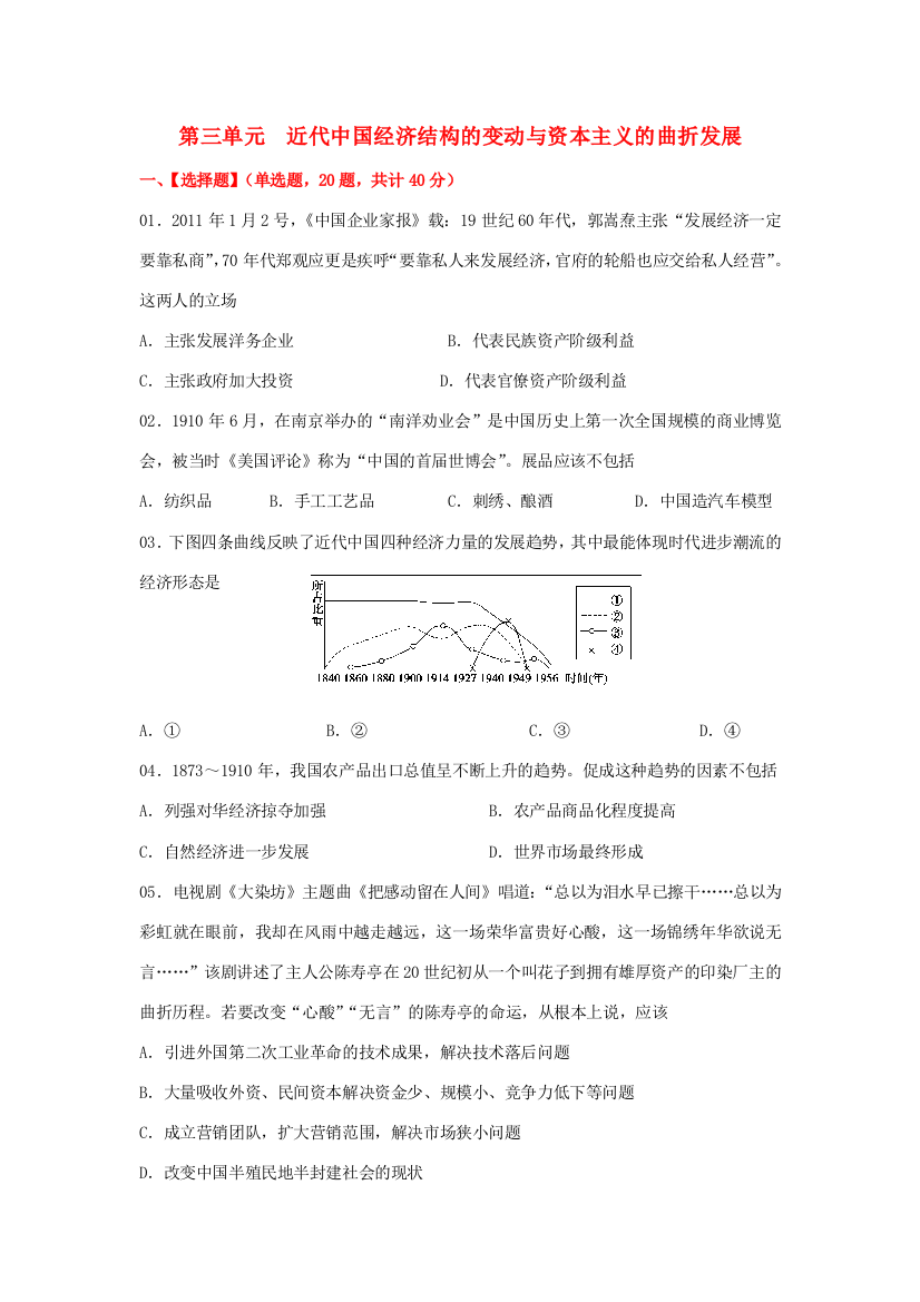 2012高中历史