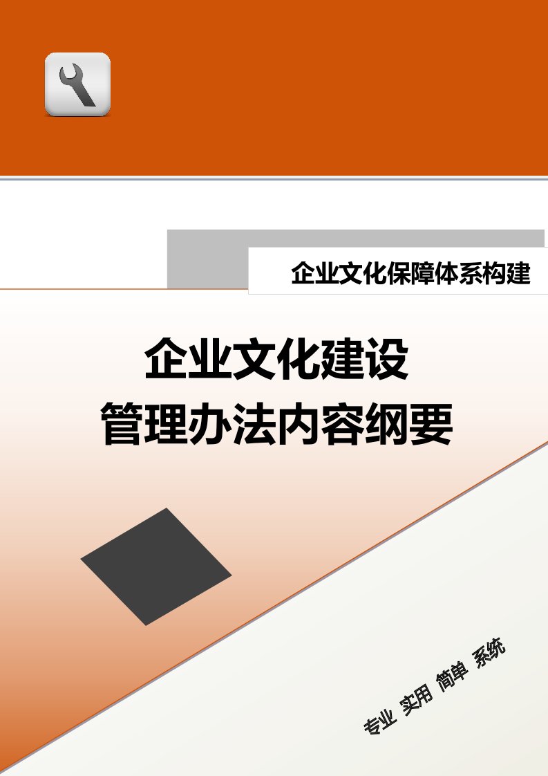 精品文档-09保障体系构建企业文化建设管理办法内容纲要doc