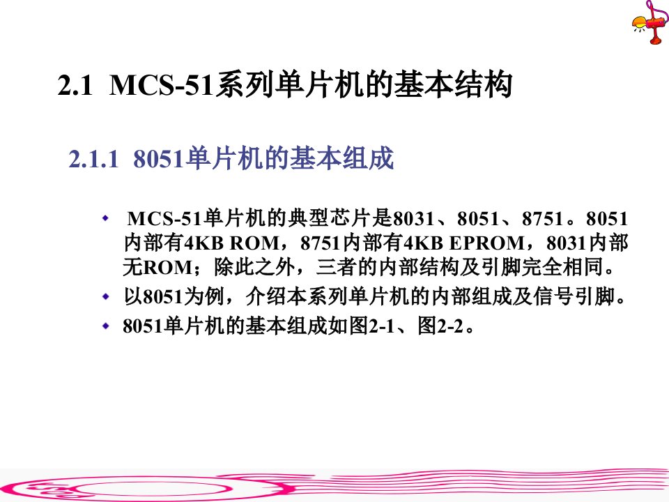 MCS51单片机结构原理