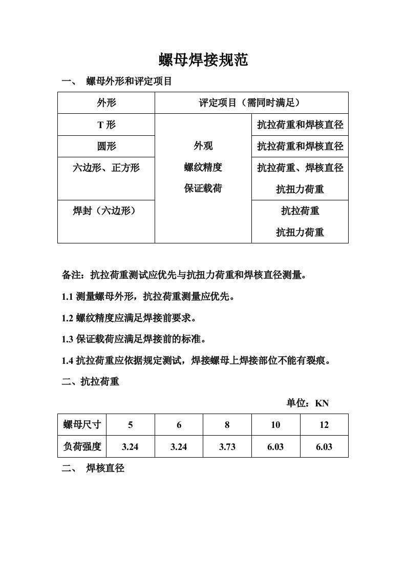 螺母、螺栓与螺柱焊接质量检验