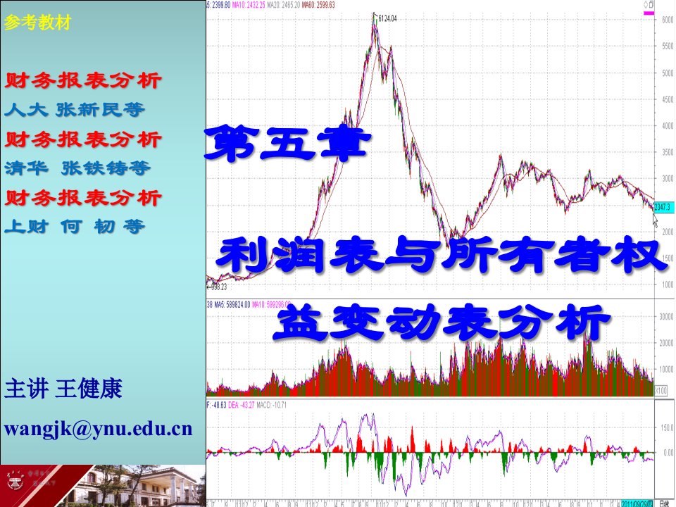 企业财务报告分析第五章利润表与所有者权益变动表