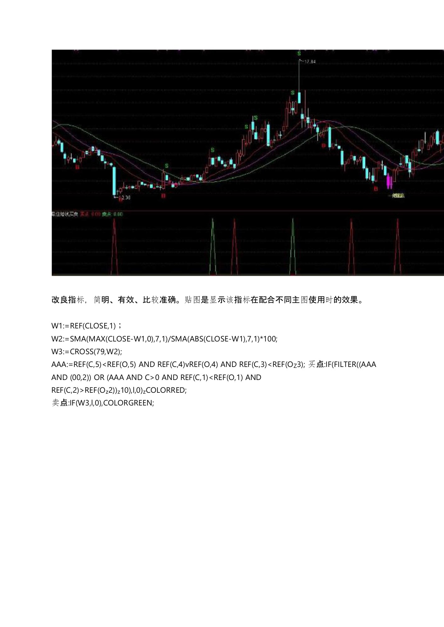 最佳短线买卖通达信指标公式源码