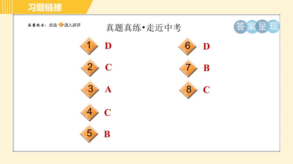 译林版八年级上册英语习题课件Unit8单元整合与拔高