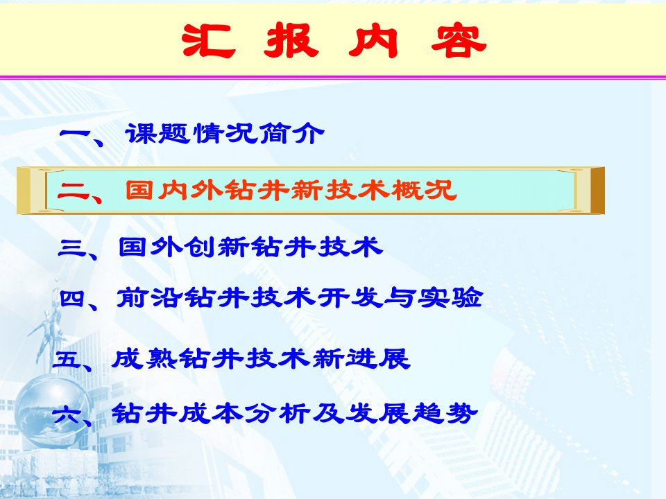 国内外钻井新技术ppt课件