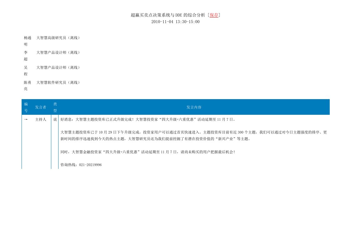 超赢买卖点决策系统与DDE的综合分析