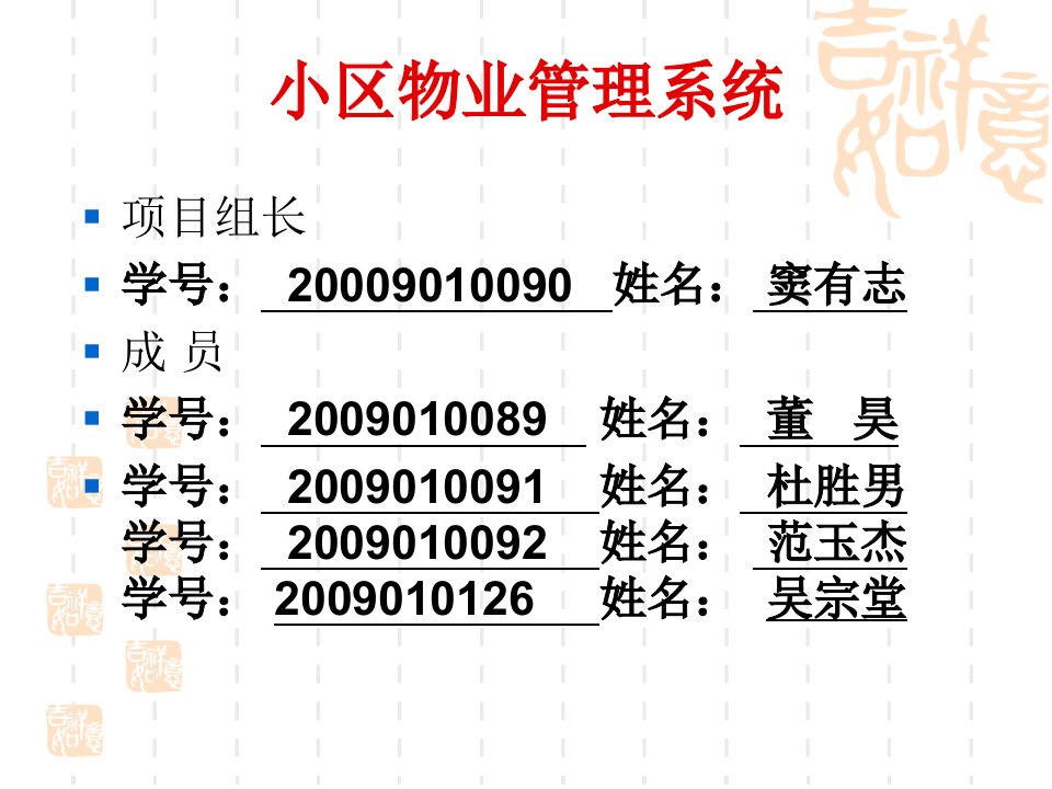 《小区物业管理》PPT课件