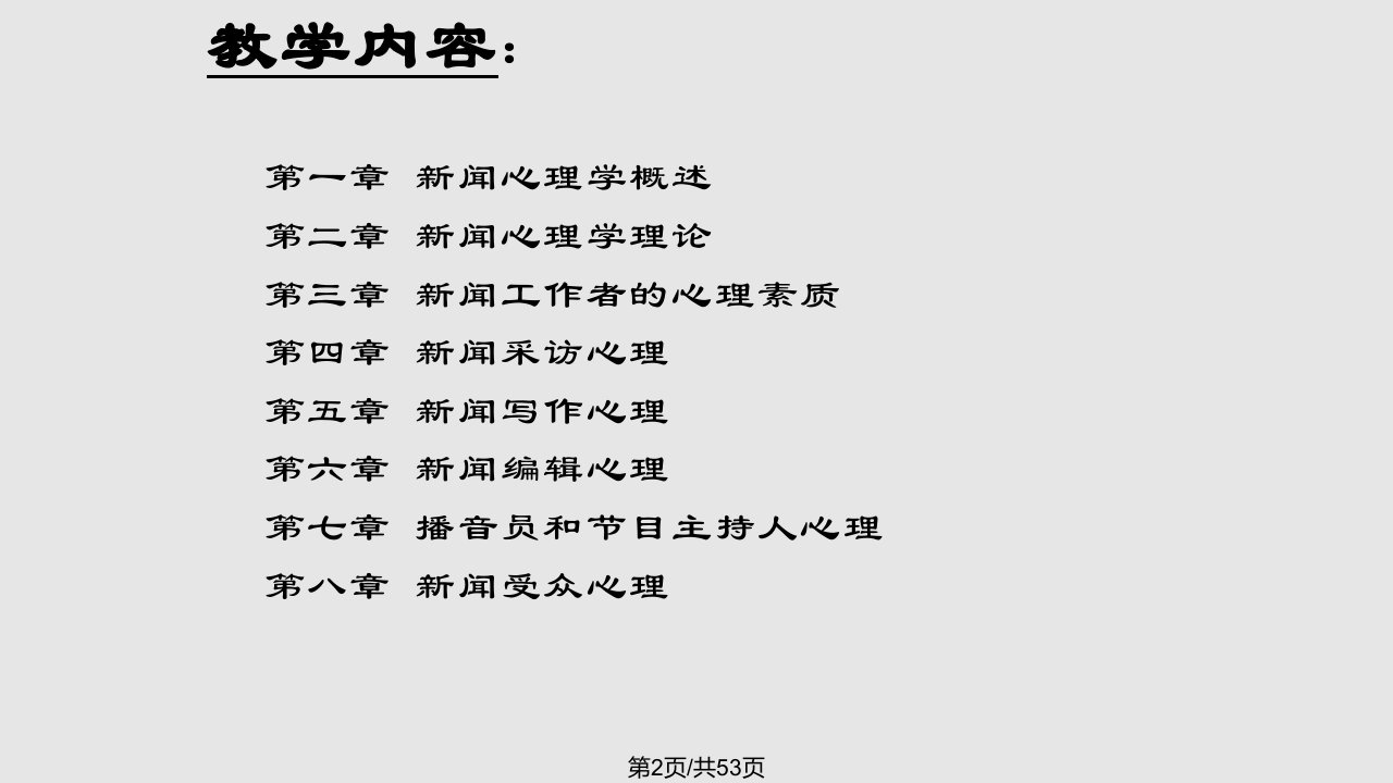 新闻心理学概论