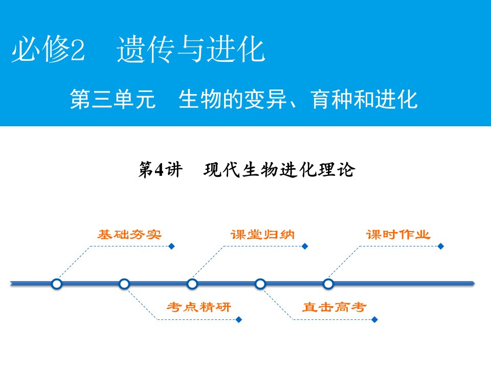 高考生物大一轮复习