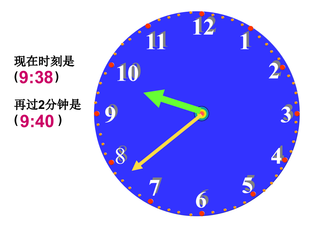 人教版一年级下册数学认识时间第四课时课件