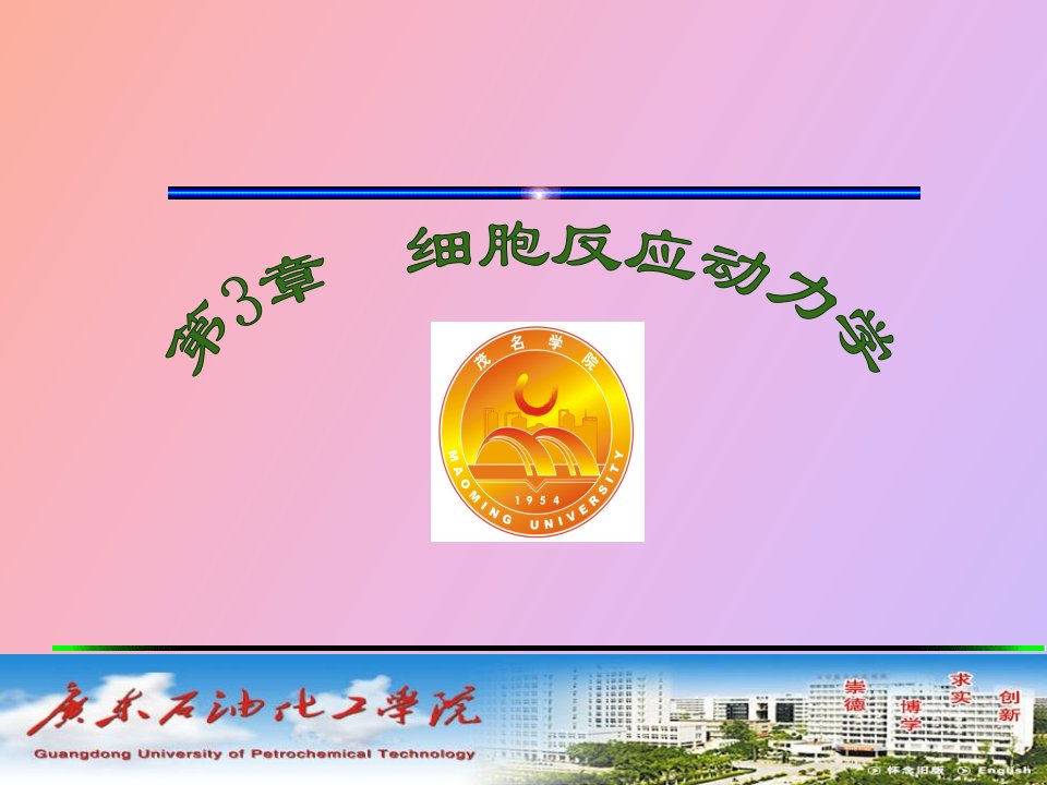 细胞反应过程动力学