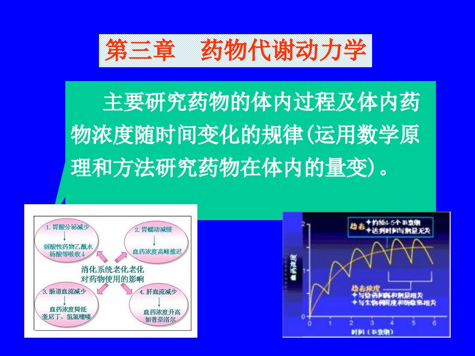 基础药理学第3章药物代谢动力学