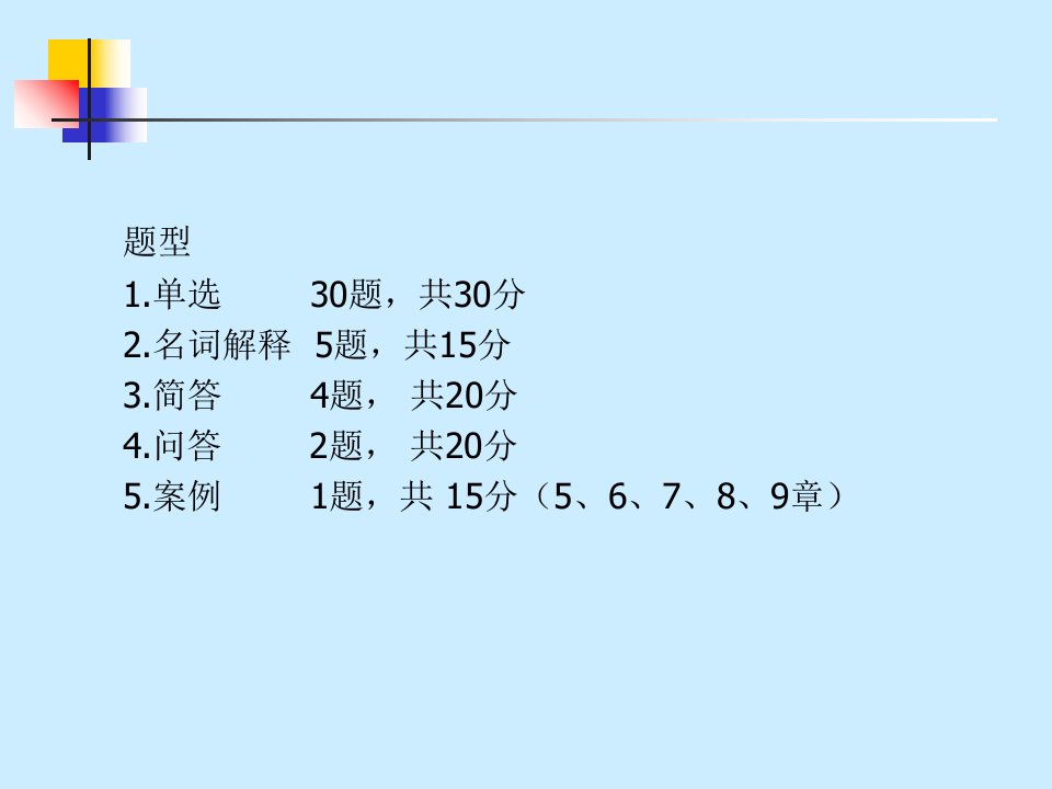 物流信息技术考前辅导