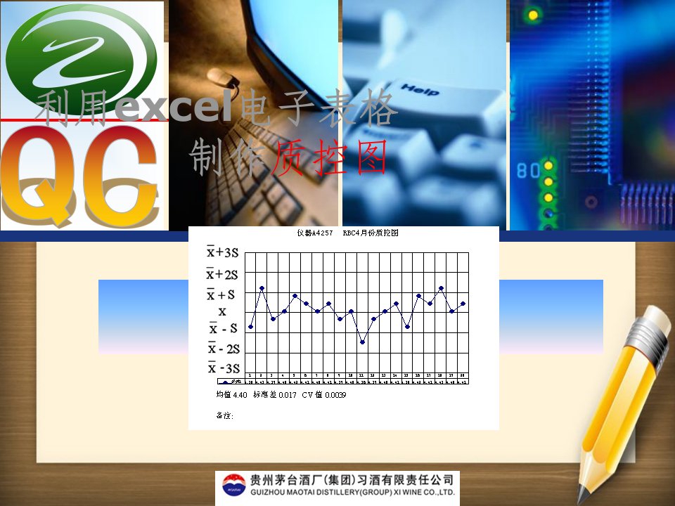 利用excel电子表格制作质量控制