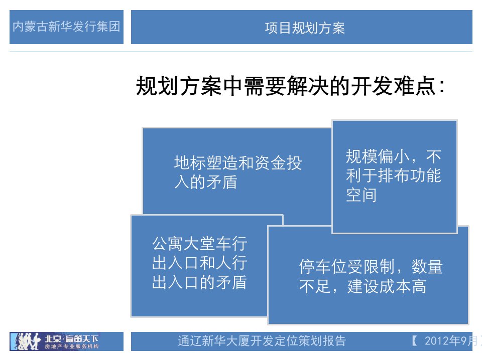 2012通辽新华集团文化综合体定位报告