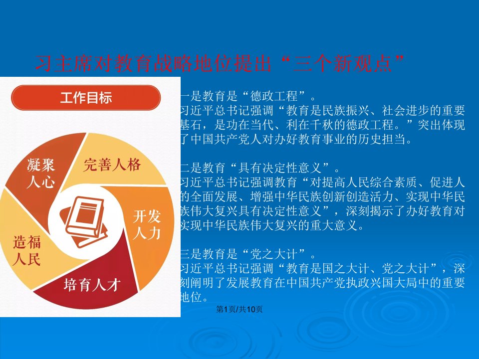 全国教育大会学习