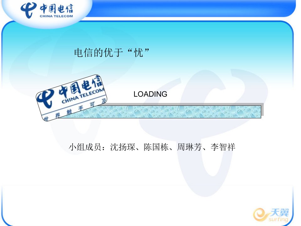 网络营销电信小组PPT