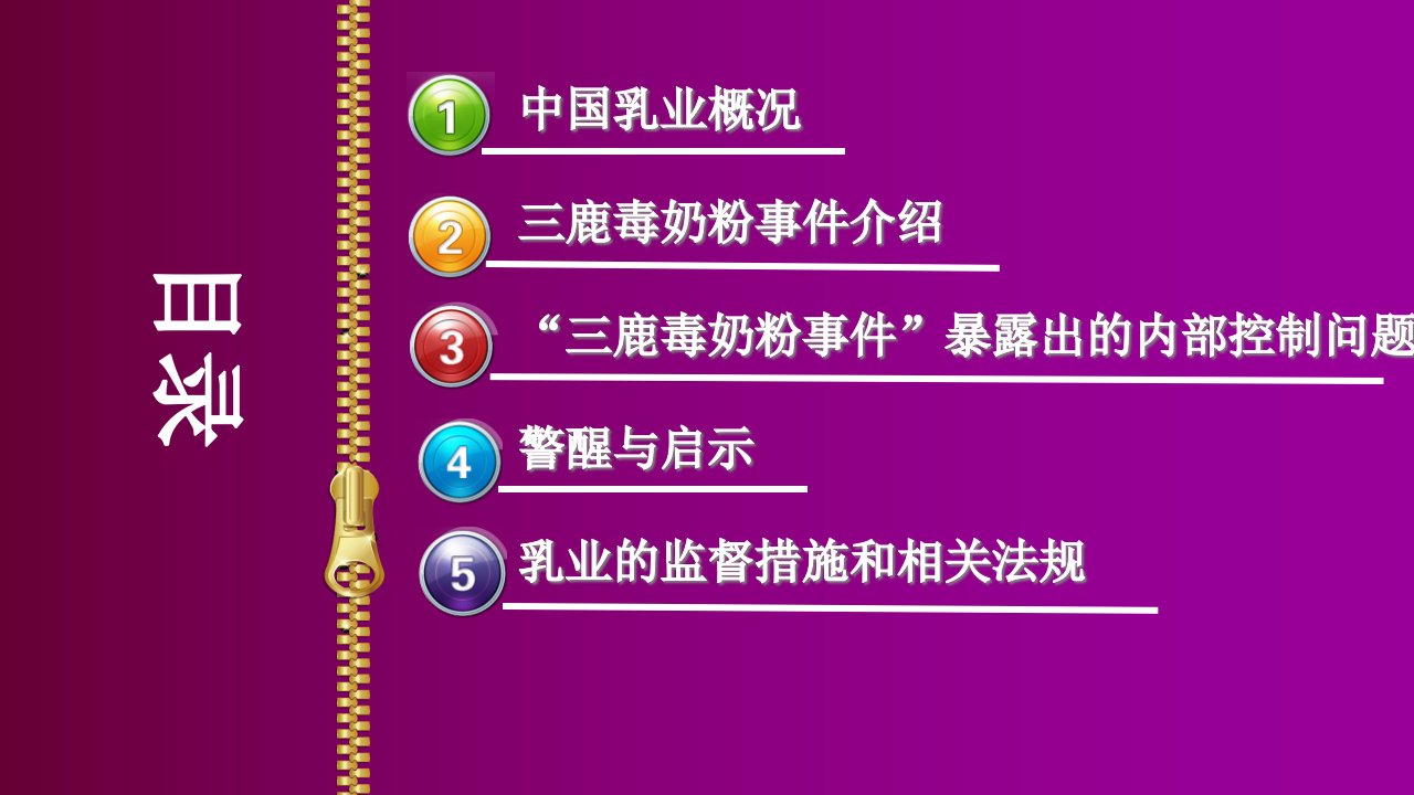 三鹿集团内部控制与风险管理案例分析