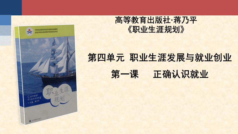 职业生涯规划——正确认识就业