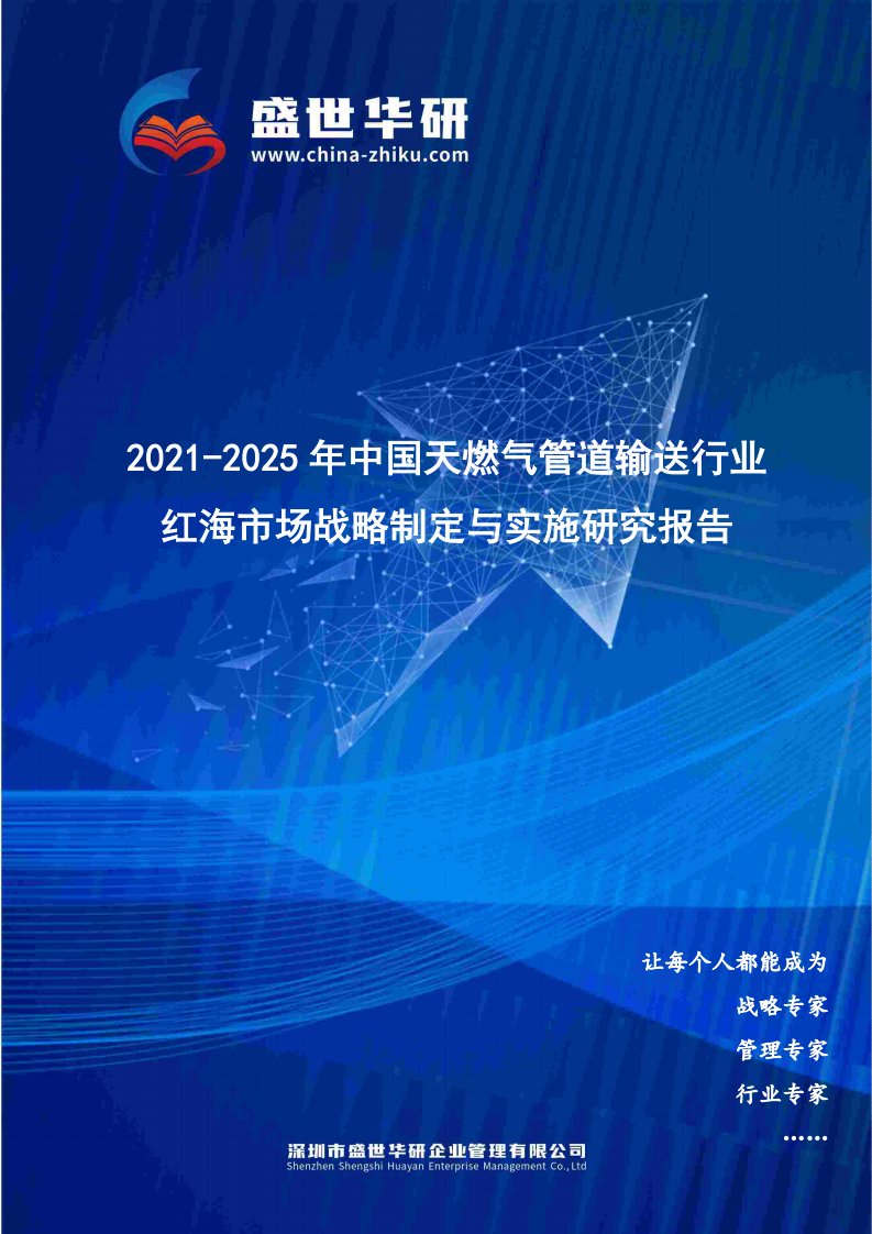 2021-2025年中国天燃气管道输送行业红海市场战略制定与实施研究报告