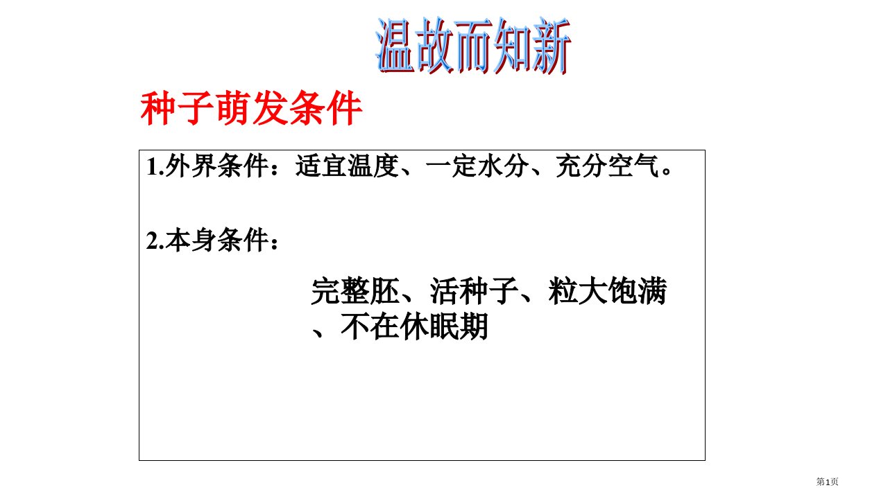 生物七年级上册第3单元2.2植株的生长市公开课一等奖省优质课赛课一等奖课件