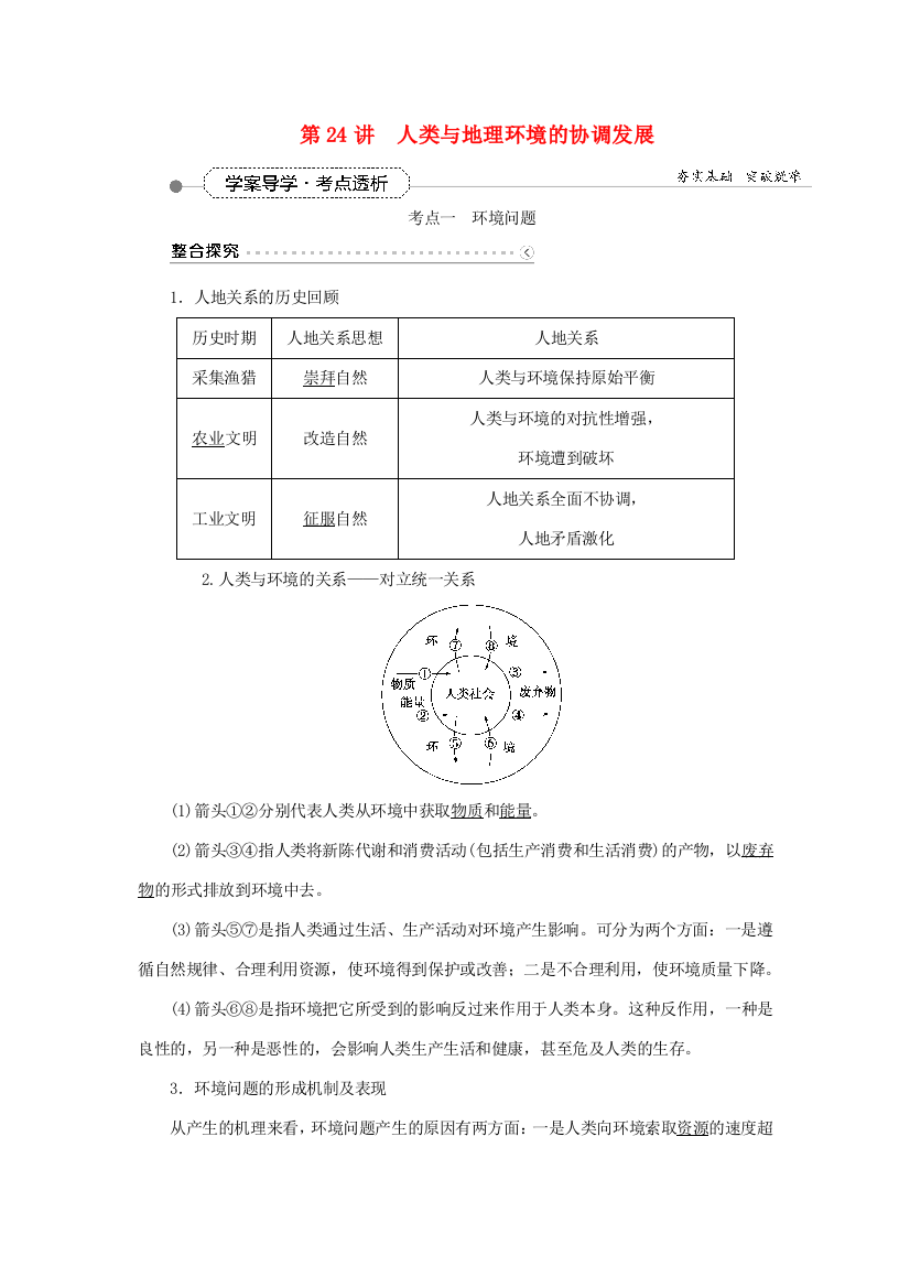 优化方案（福建专用）高考地理总复习