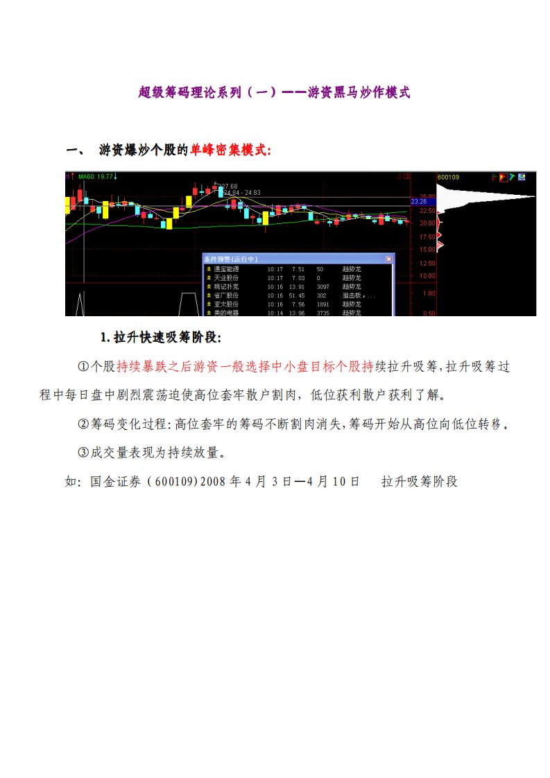 超级筹码理论高级版(全图注释版)