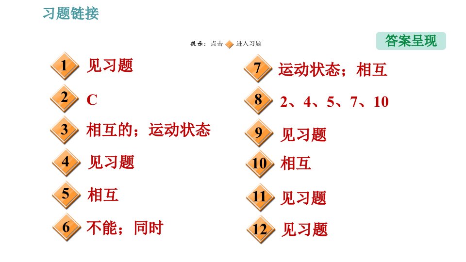 人教版八年级下册物理课件第7章7.1.2力的作用是相互的