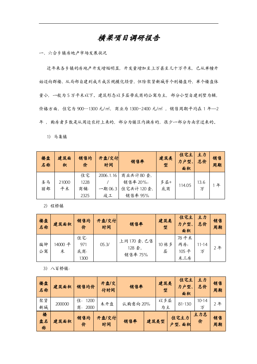 文化园项目调研报告