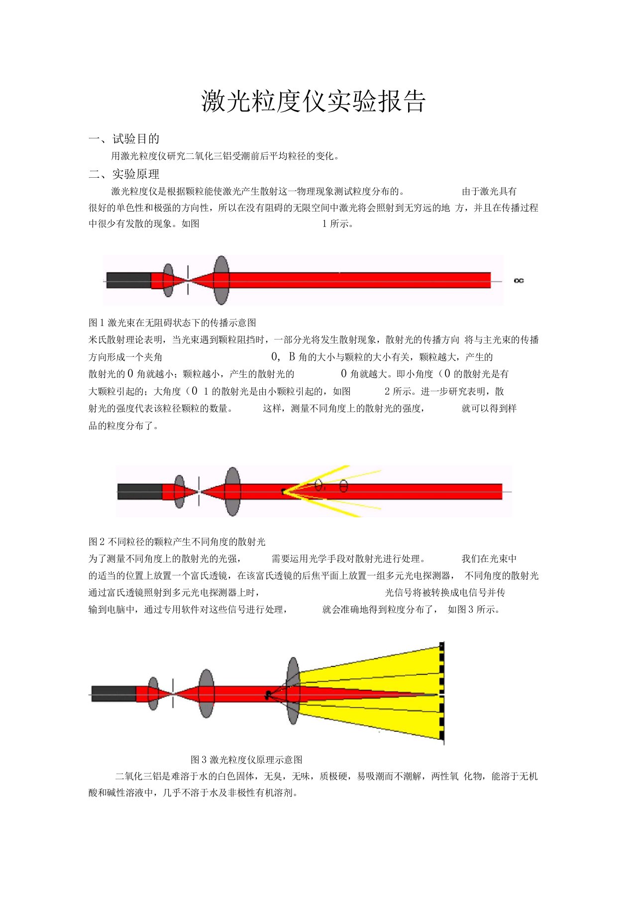 激光粒度仪综合实验