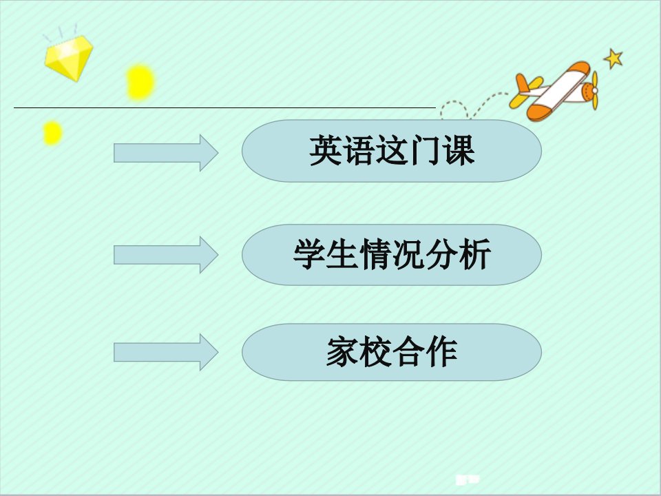 初一英语教师家长会ppt课件