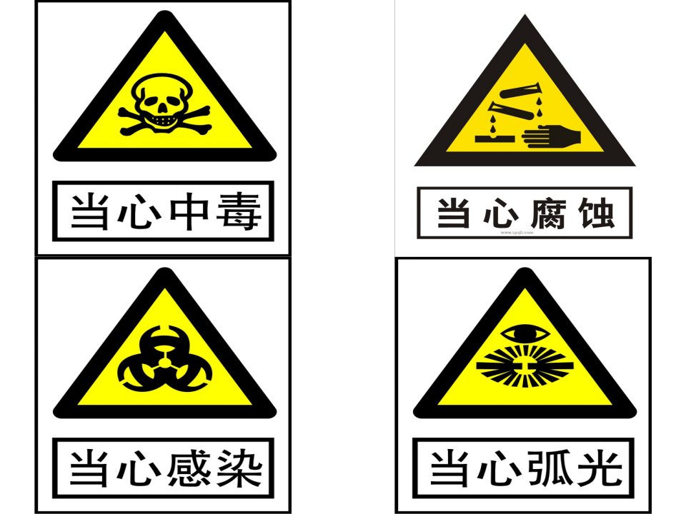 安全生产及职业卫生警示标识