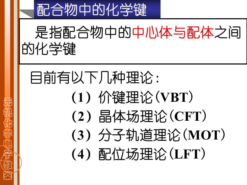 最新52配合物的价键理论ppt课件