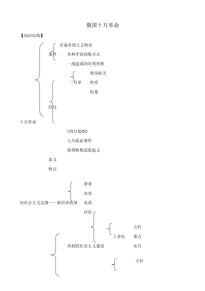 新人教版九年级历史俄国十月革命2