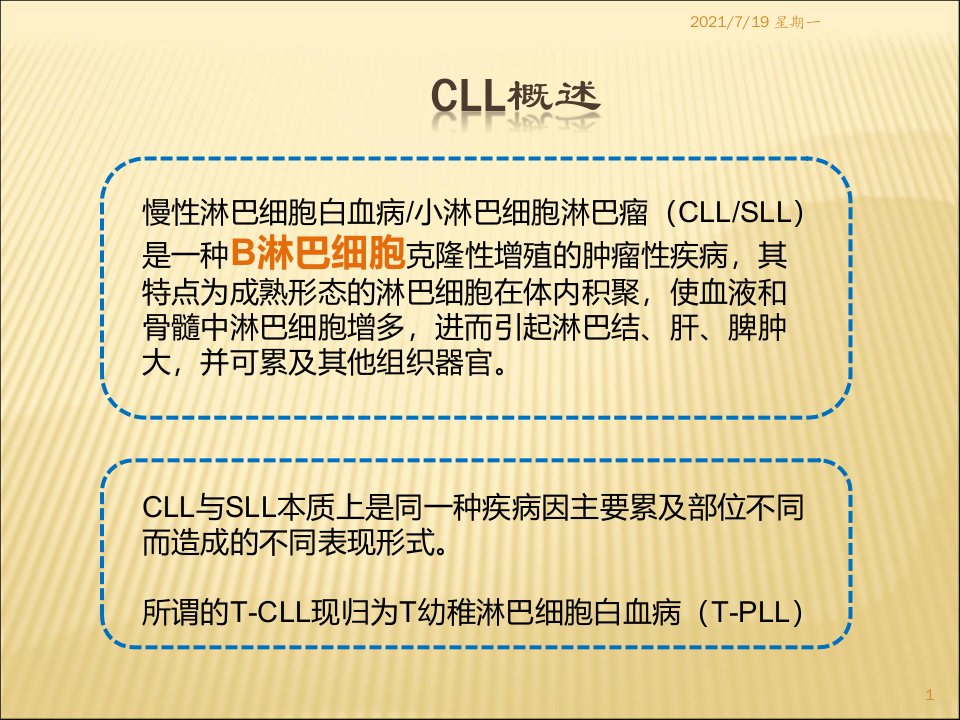 医学专题慢性淋巴细胞白血病CLL指引解读