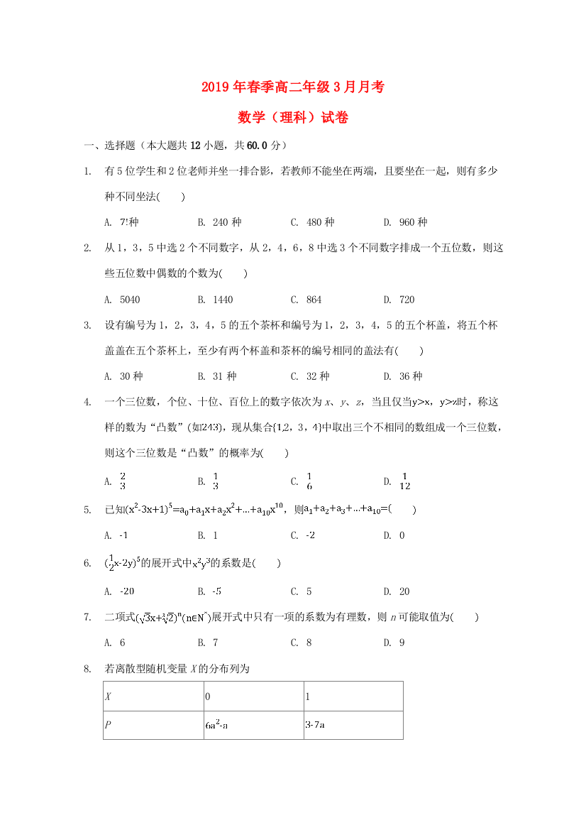 湖北省黄梅国际育才高级中学2018