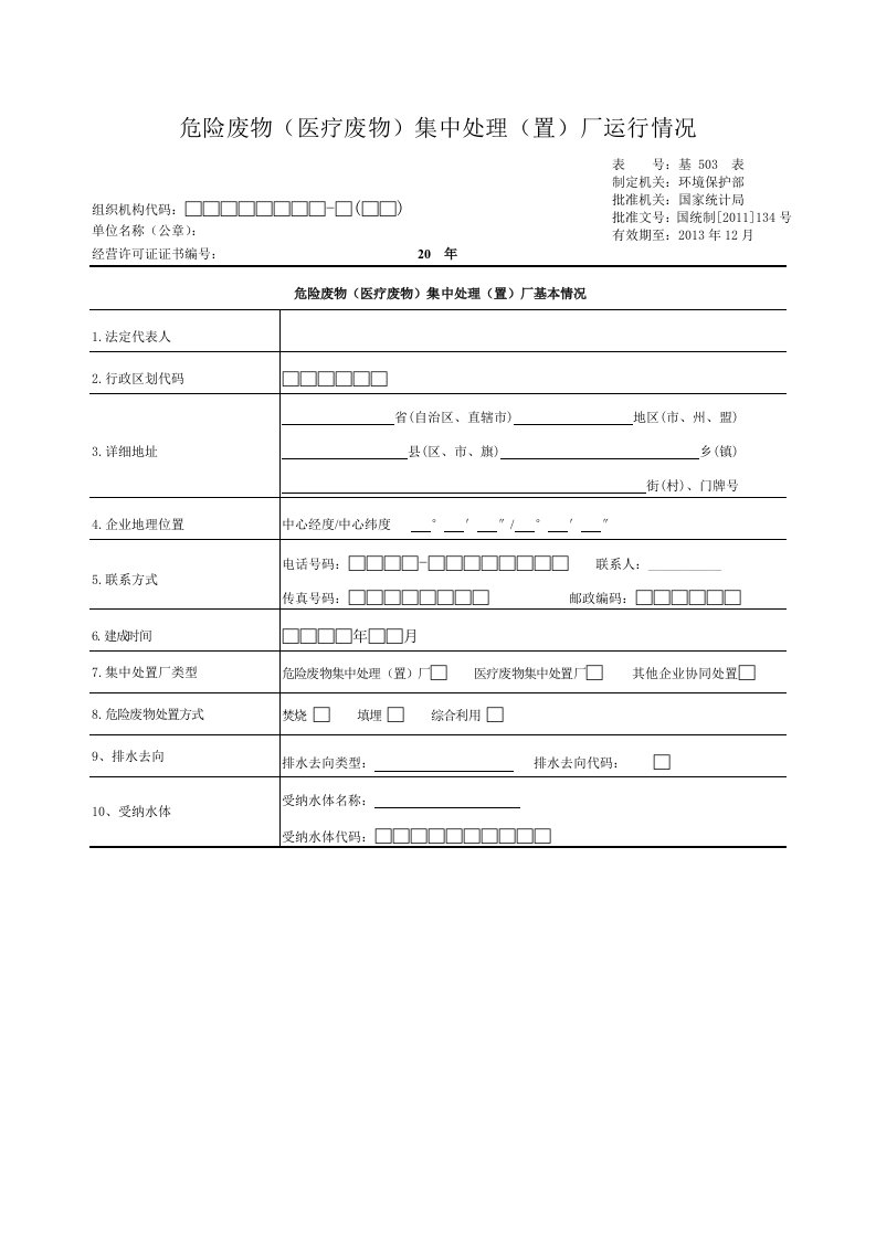 危险废物医疗废物集中处理置厂运行情况