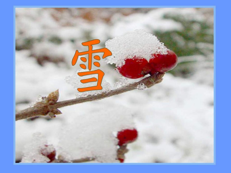 《雪》课件(共60张ppt)