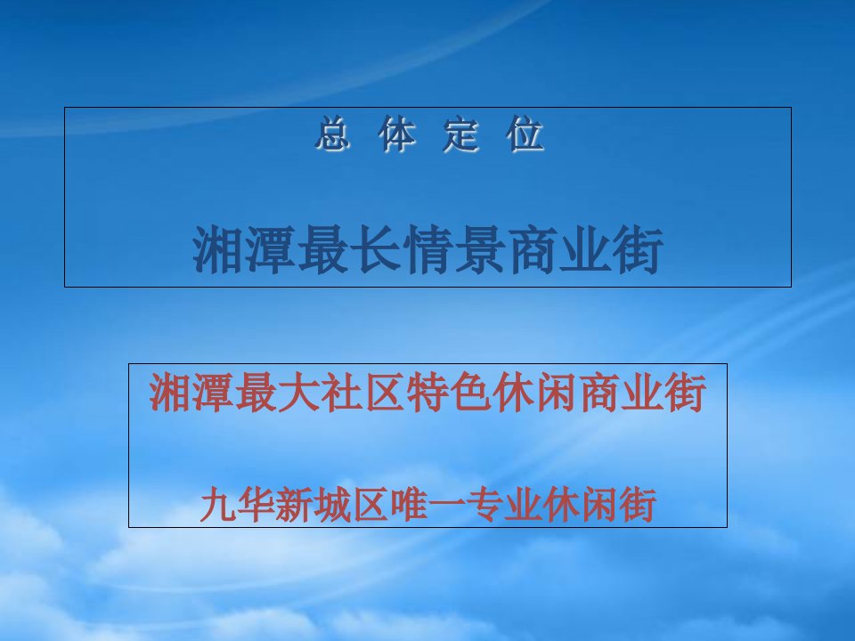 某商业街运营实施方案