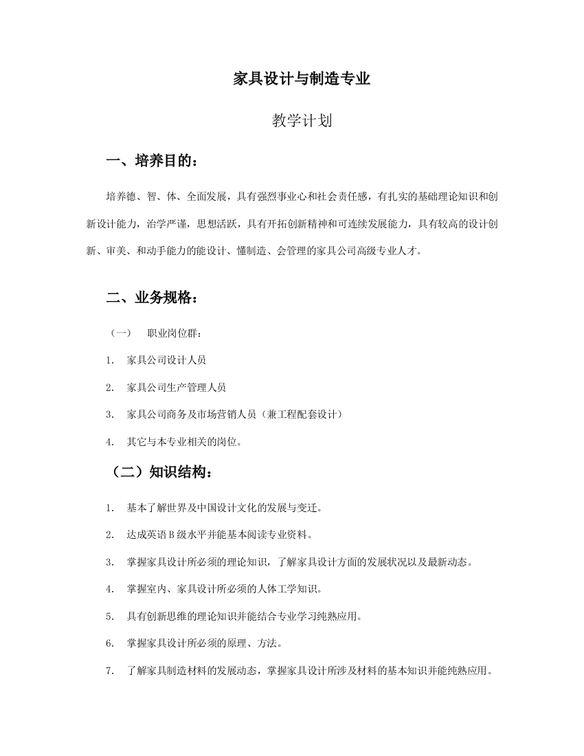 顺德职业技术学院家具设计与制造专业