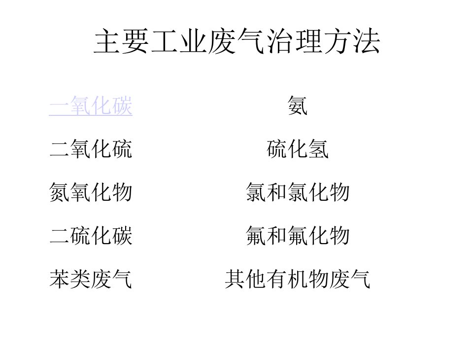 主要工业废气废水治理方法(ppt84)-经营管理