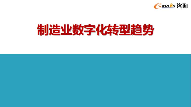 制造业数字化转型趋势