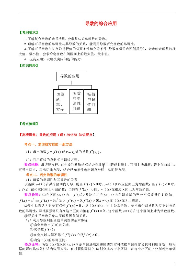 高考数学总复习