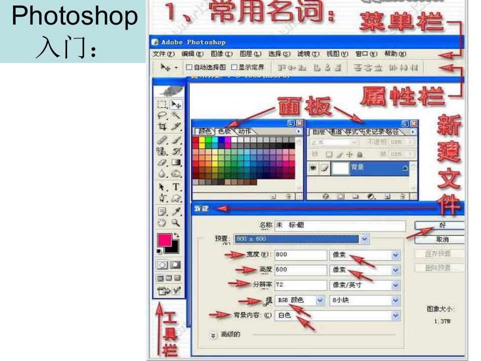 hotoshop工具箱认识