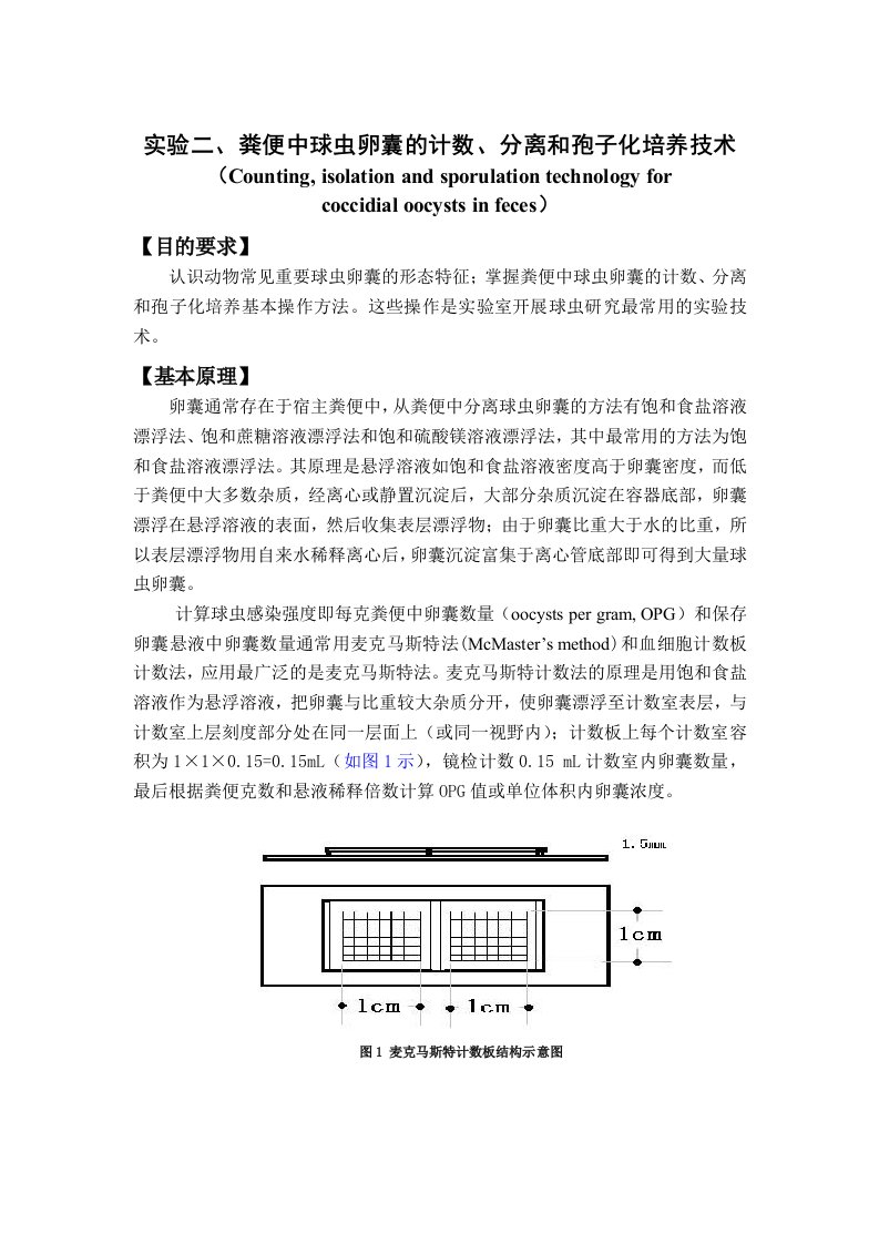 球虫实验-闫文朝