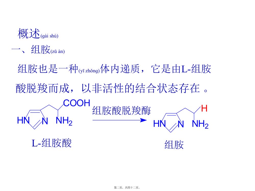 医学专题第九章抗过敏药和抗溃疡药