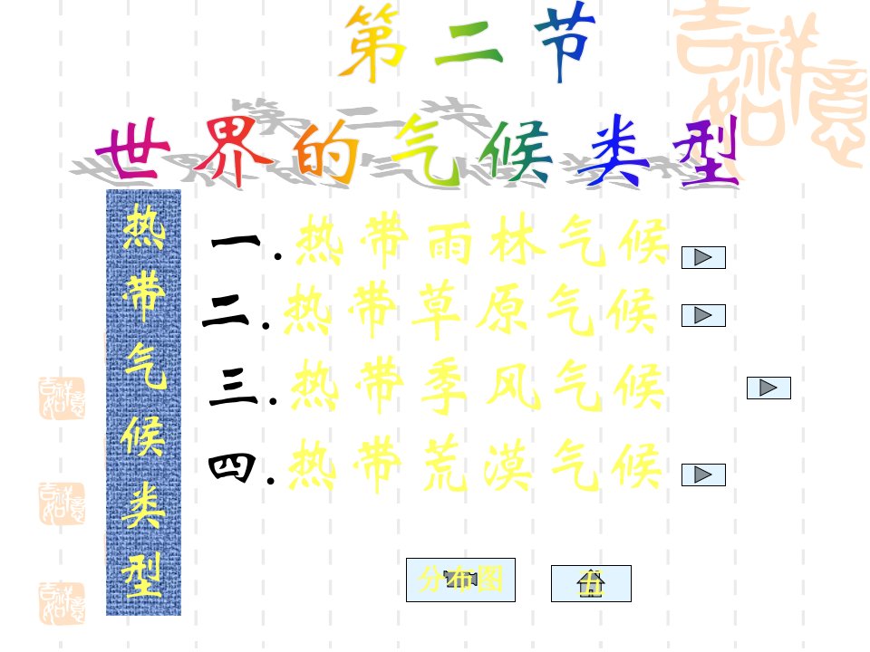 八年级地理世界气候类型