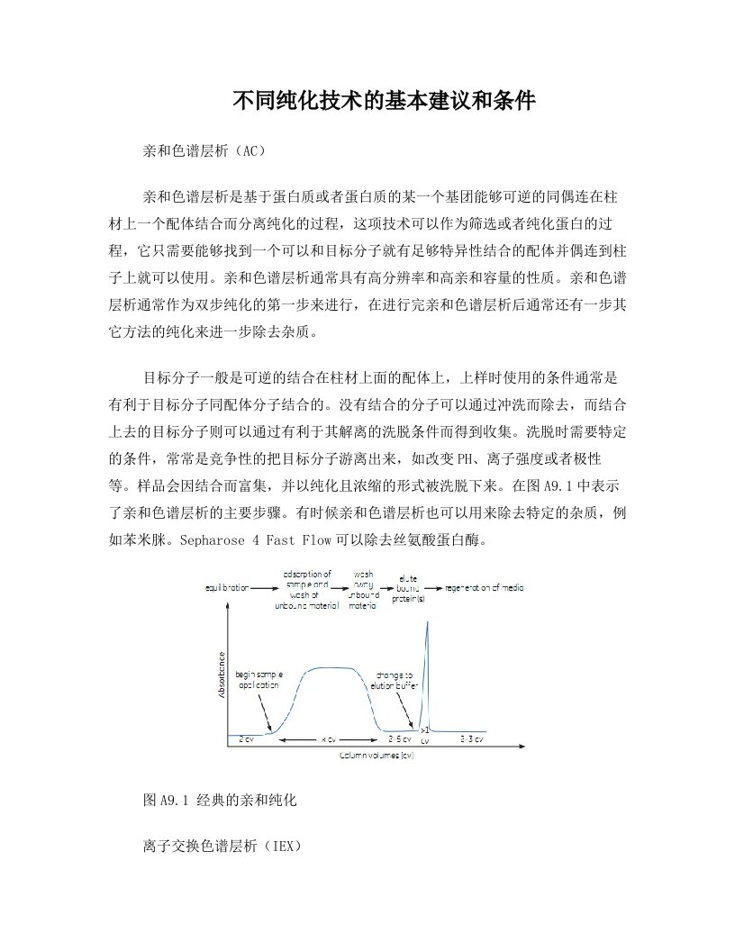 蛋白纯化方法翻译